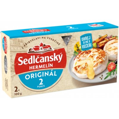 Sedlčanský Sedlčanský Hermelín Duopack 2 x 100 g – Sleviste.cz