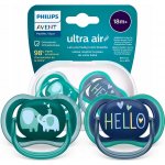 Avent Ultra Air Animals Slon/tučňák modrá – Zboží Mobilmania