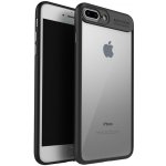 Kryt IPAKY pro Apple iPhone 7 Plus / 8 Plus - plastový / gumový - průhledný / černý – Zboží Živě