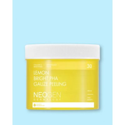 Neogen Dermalogy Lemon Bright PHA Gauze Peeling 190 ml 30 ks – Zbozi.Blesk.cz