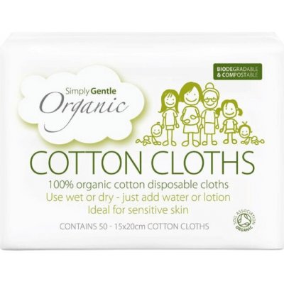 Simply Gentle Organické ubrousky 50 ks – Hledejceny.cz