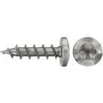 Fischer 574096 šrouby do dřevotřísky 3.5 mm 20 mm TX Nerezová ocel 200 ks – Hledejceny.cz