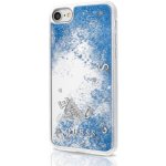 Pouzdro Guess Liquid Glitter Hard iPhone 6/6S/7 modré – Zboží Mobilmania