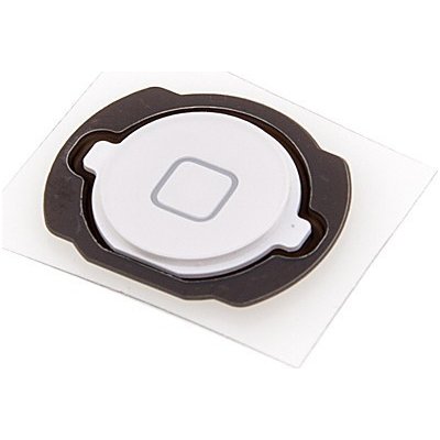 AppleMix Tlačítko Home Button pro Apple iPod touch 4.gen. - bílé - kvalita A+