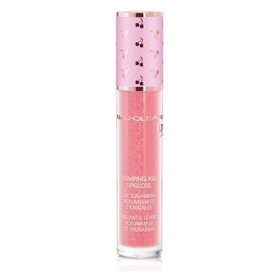 Naj-Oleari Plumping Kiss Lip Gloss lesk na rty s efektem zvětšení rtů 03 candy pink 6 ml