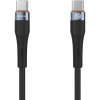 usb kabel Nillkin Flowspeed Liquid Silicone Datový Kabel USB-C/USB-C 1,2m 60W Black, 57983116360