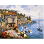 Vikpap 40 x 30 cm Malebný přístav – Zboží Dáma