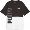 Pánské sportovní tričko Puma POWER COLORBLOCK TEE 675909-01 Black