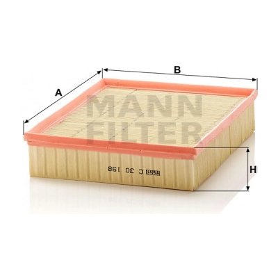 MANN FILTER Vzduchový filtr C 30 198 – Hledejceny.cz