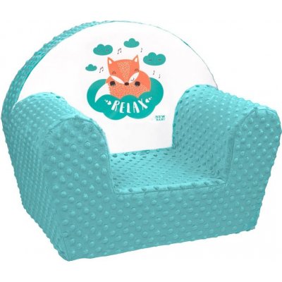 New Baby Minky dětské křeslo Liška mátové – Zboží Dáma