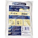 Spokar Fólie zakrývací 4 x 5 m HDPE-12MY