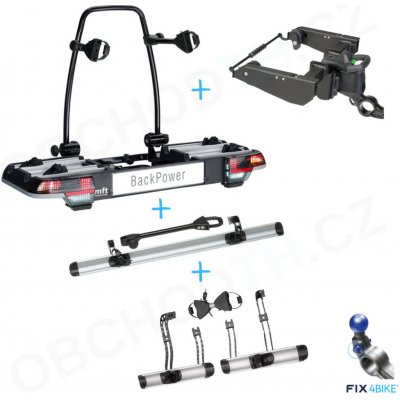 MFT 1202 BackPower + MFT 1203 BackCarrier Fix4Bike + MFT 1333 + MFT1444 - 4.kola – Sleviste.cz