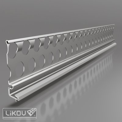 Likov Lišta soklová Catnic PZE-SOC 10 x 3000 mm – Sleviste.cz
