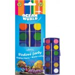 Ocean World Barvy vodové 23 mm 12 barev – Hledejceny.cz
