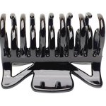 RB nakuplevne Plastový skřipec do vlasů, dvojité zuby "klasik" 4cm - černá – Zboží Dáma