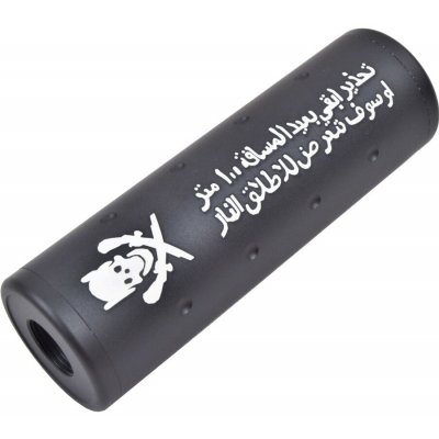 Big Dragon Tlumič STUBBY Skull 110*30mm Big dragon short černá – Zboží Dáma