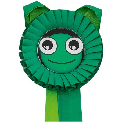 Kokarda jednořadá ŽABKA průměr 11 cm – Zbozi.Blesk.cz