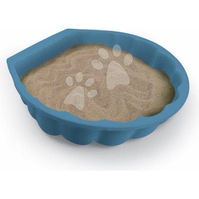 Smoby Pískoviště ekologické mušle Simple Sand Pit Green 35 cm pro malé prostory od 18 m – Zboží Mobilmania