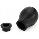 AMiO Hlavice řadicí páky kožená obyčejná černé nitě – Hledejceny.cz