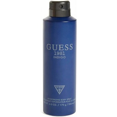 Guess 1981 Indigo Men deospray 226 ml – Hledejceny.cz