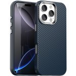 VSECHNONAMOBIL 97158 IMD CARBON Ochranný kryt pro Apple iPhone 16 Pro Max modrý – Zboží Mobilmania