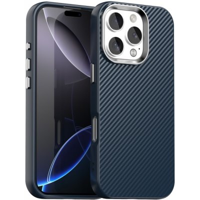 VSECHNONAMOBIL 97158 IMD CARBON Ochranný kryt pro Apple iPhone 16 Pro Max modrý – Zboží Mobilmania