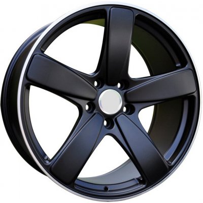 Racing Line FE023 10x21 5x130 ET50 black matt polished rim – Sleviste.cz