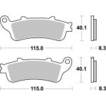 Brzdové destičky MR3 zadní HONDA XL 1000 V Varadero rok 99-13