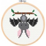 kpomalovani.cz Sada na křížkové vyšívání NETOPÝR – Sleviste.cz