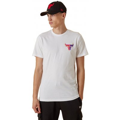 New Era Neon Back Graphic Team Logo NBA Chicago Bulls White – Zboží Mobilmania