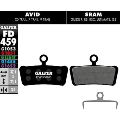 Galfer Performance FD459 G1053 Avid/SRAM FD459G1053 / – Sleviste.cz