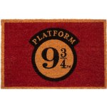 CurePink Harry Potter Nástupiště 9 a 3/4 60 x 40 cm červená [FGE0006] – Zboží Dáma