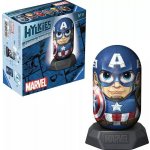 RAVENSBURGER 3D puzzle Hylkies Marvel Captain America 54 ks – Sleviste.cz