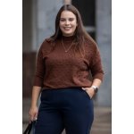 Italy fashion Elegantní svetr BUNT [ZS5390] Černá – Zboží Dáma