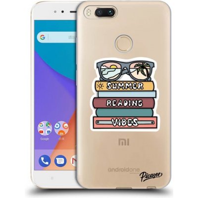 Pouzdro Picasee silikonové Xiaomi Mi A1 Global - Summer reading vibes čiré – Zboží Mobilmania