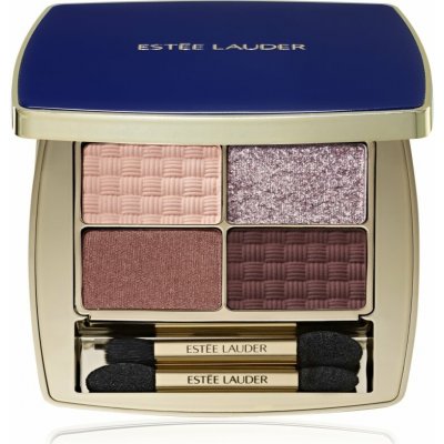 Estée Lauder Pure Color The Essential Eyeshadow Quad paletka očních stínů s aplikátorem Power Brunch 4 g – Zbozi.Blesk.cz