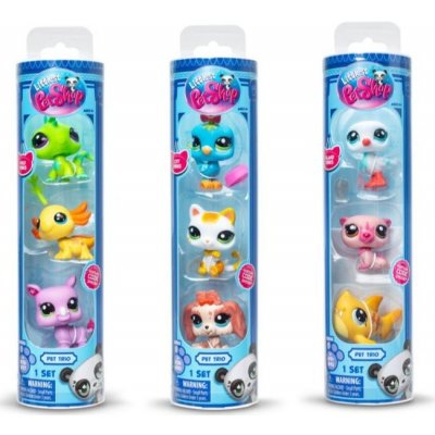 Hasbro ittlest Pet Shop v tubě 3 ks – Zboží Mobilmania