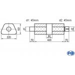 FOX UNI-K64442045s – Hledejceny.cz