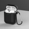 Pouzdro na sluchátka Enem Jednobarevný obal na Airpods 1/2 - s karabinou APP1OAIR032