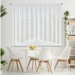 EUROFIRANY ZÁCLONA NA PÁSCE LORETA 400X160 CM BÍLÁ – Hledejceny.cz