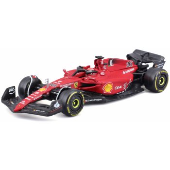Signature BBurago Model Scuderia Ferrari F1-75 16 Charles Leclerc 2022 1:43
