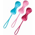 Satisfyer Balls Training Set Double medium Sada silikonových venušiných kuliček pro trénink PC svalů – Zboží Dáma