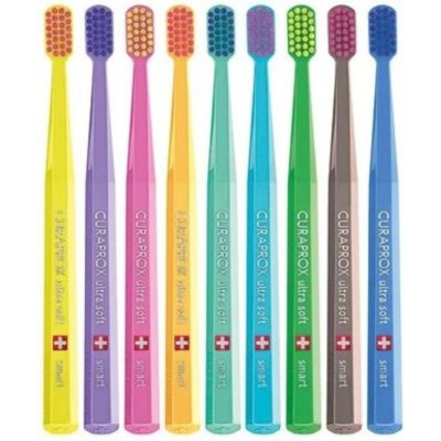 Curaprox 7600 Smart Ultra Soft zubní kartáček s krátkou hlavou pro děti 3 ks – Sleviste.cz