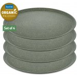 Koziol Velký talíř CONNECT 25,5 cm přírodní popelavě šedá 4 ks – Zboží Mobilmania