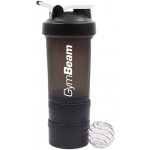 GymBeam Vícedílný šejkr Blend Bottle Black White 600 ml – Zboží Dáma