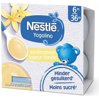 Nestlé / GERBER NESTLÉ YOGOLINO mléčný dezert s příchutí vanilky 4 x 100 g – Zbozi.Blesk.cz