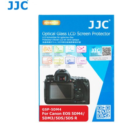 JJC ochrana LCD GSP-5DM4 ochranné sklo na LCD pro Canon EOS 5DM4, 5DM3, 5DS, 5DS R – Hledejceny.cz