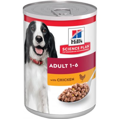 Hill’s Science Plan Adult Dog Chicken 6 x 370 g – Zboží Mobilmania