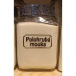 samolepka Stylové samolepky na kořenky a kuchyňské nádoby - Polohrubá mouka – Zboží Živě