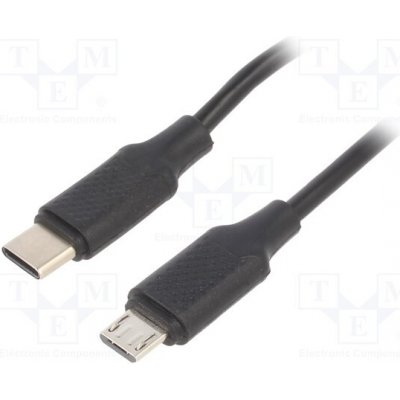 Gembird CC-USB2-CMMBM-1.5M USB 2.0, USB B micro vidlice,USB C vidlice, 1,5m, černý – Zbozi.Blesk.cz